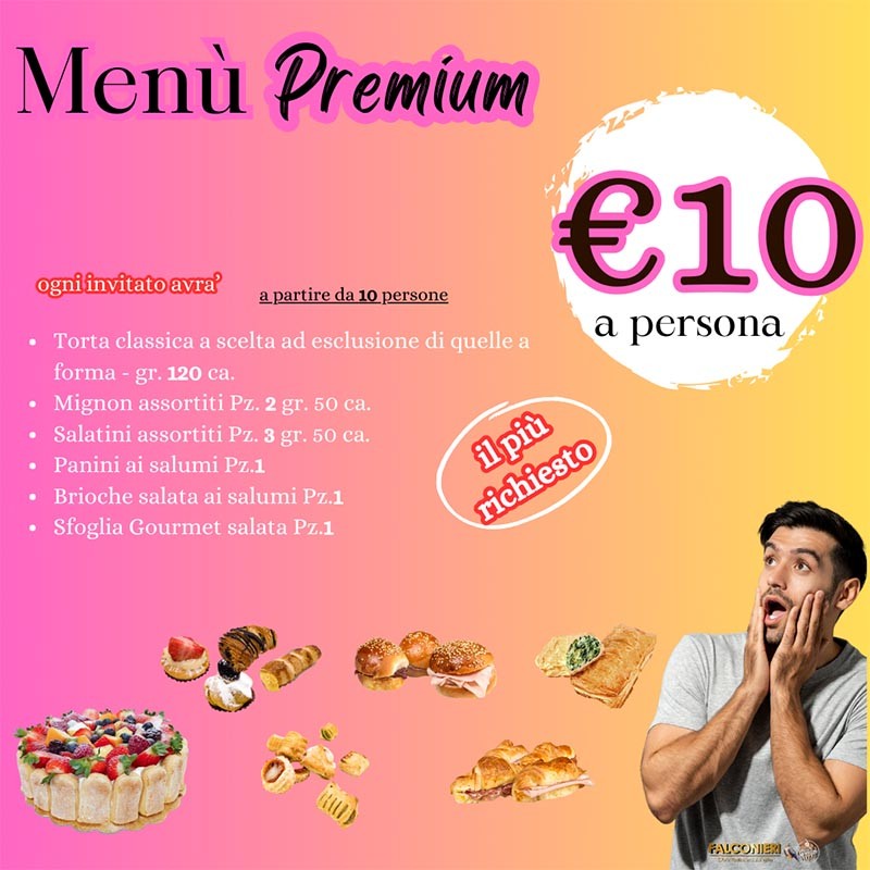 Menù premium