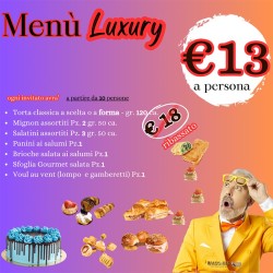 Menù Luxury