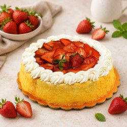 Torta Chantilly solo fragole