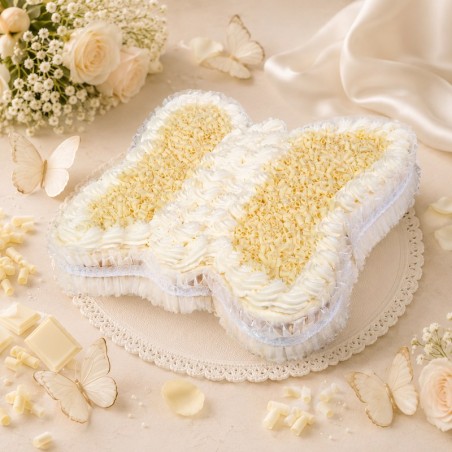 Torta Farfalla Tartufata bianca