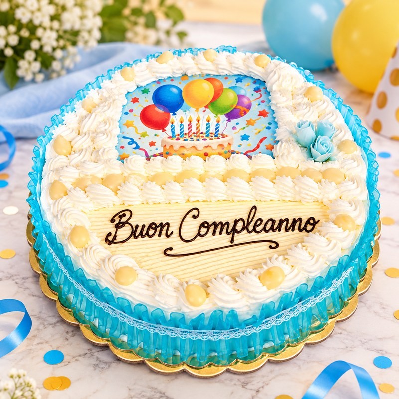 Torta Chantilly con foto