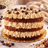 Torta Nuda al caffè