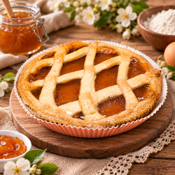 Torta Crostata Albicocca