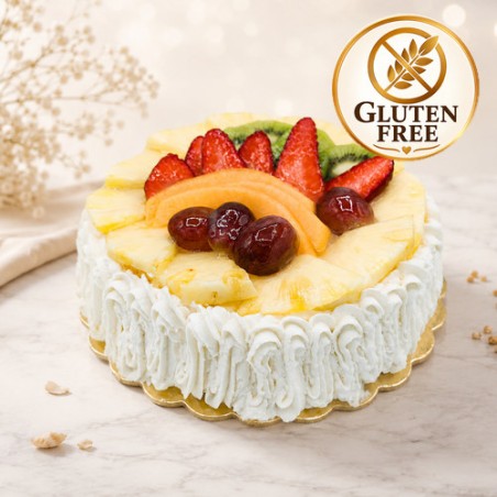 Torta Chantilly alla frutta senza glutine
