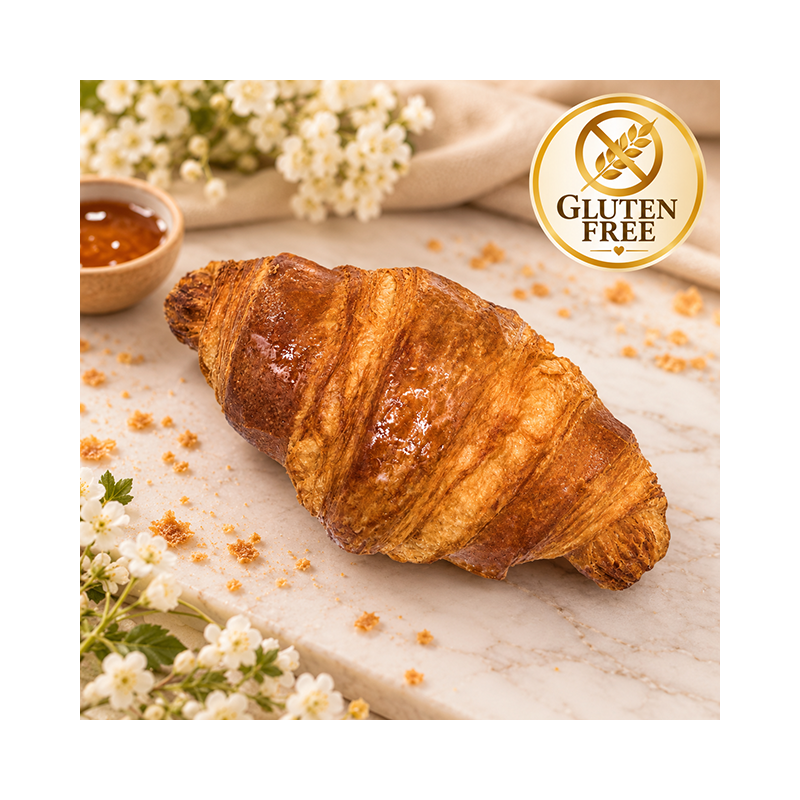 Croissant liscio senza glutine